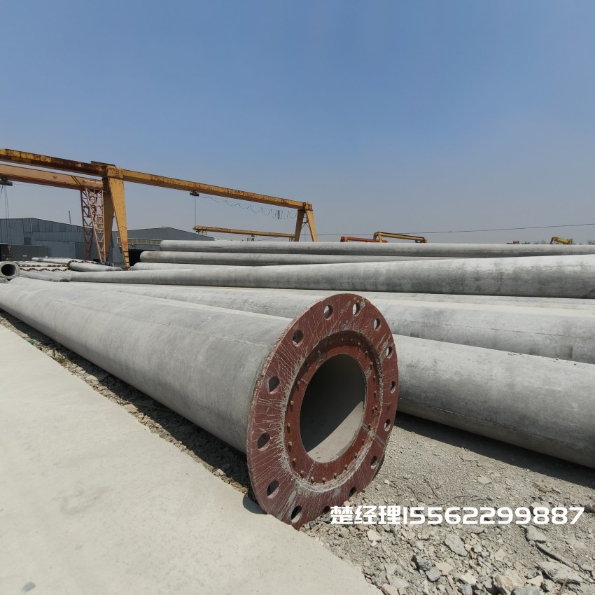 大理12米无拉线电杆